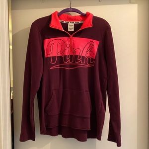 Pink Pullover Jacket, Size Medium